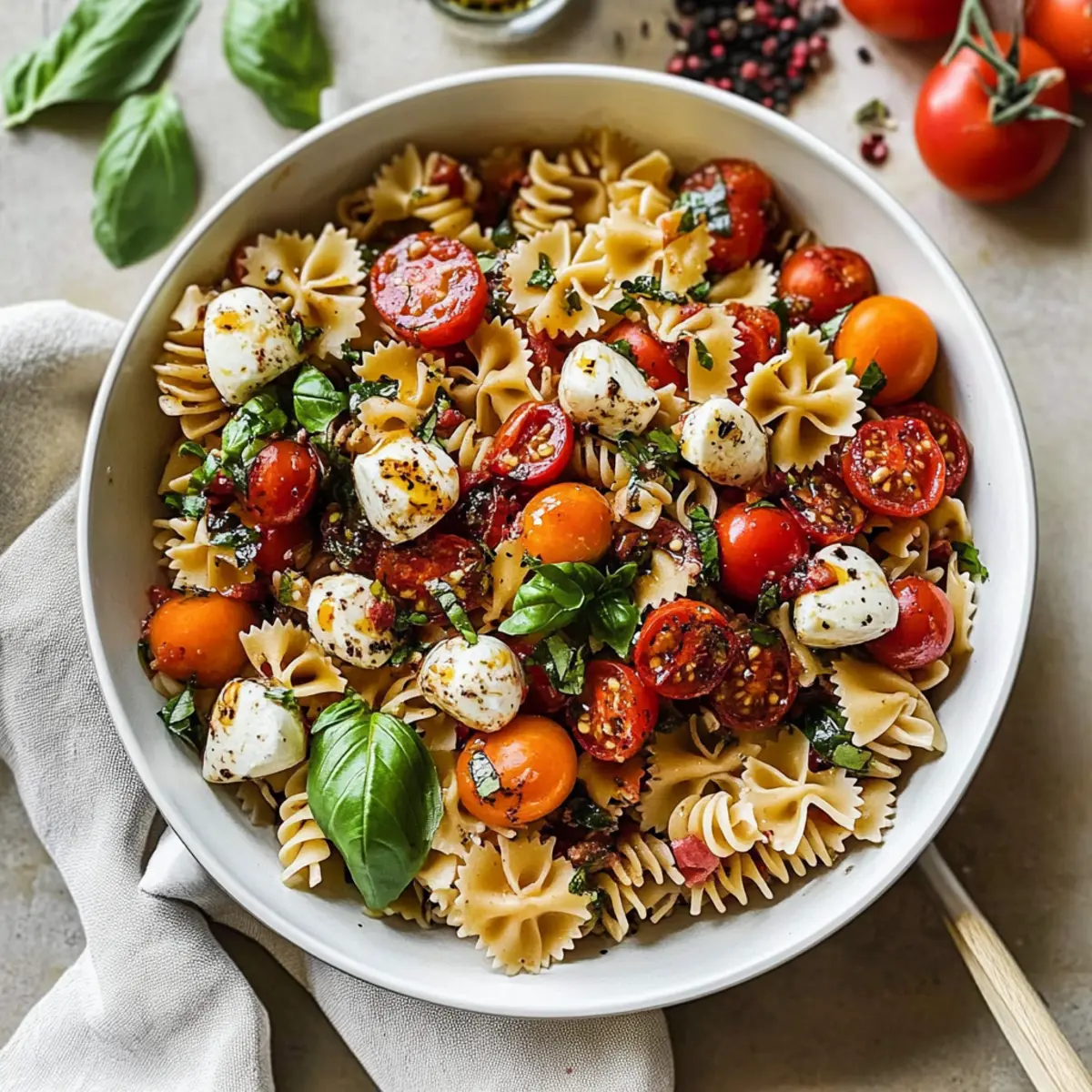 Bruschetta Pasta Salad