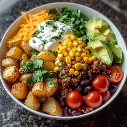 Potato Taco Bowl