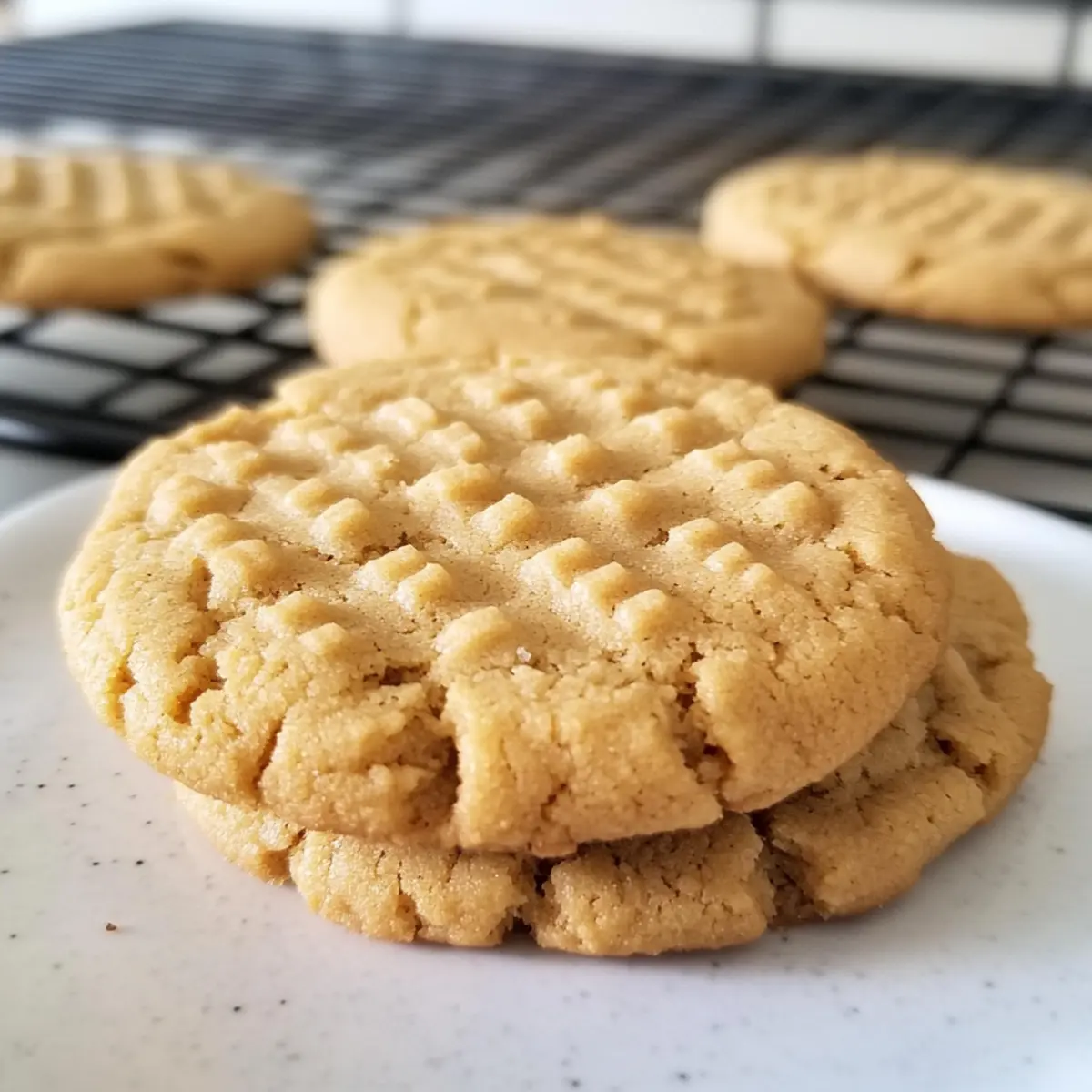 Soft Peanut Butter Cookies