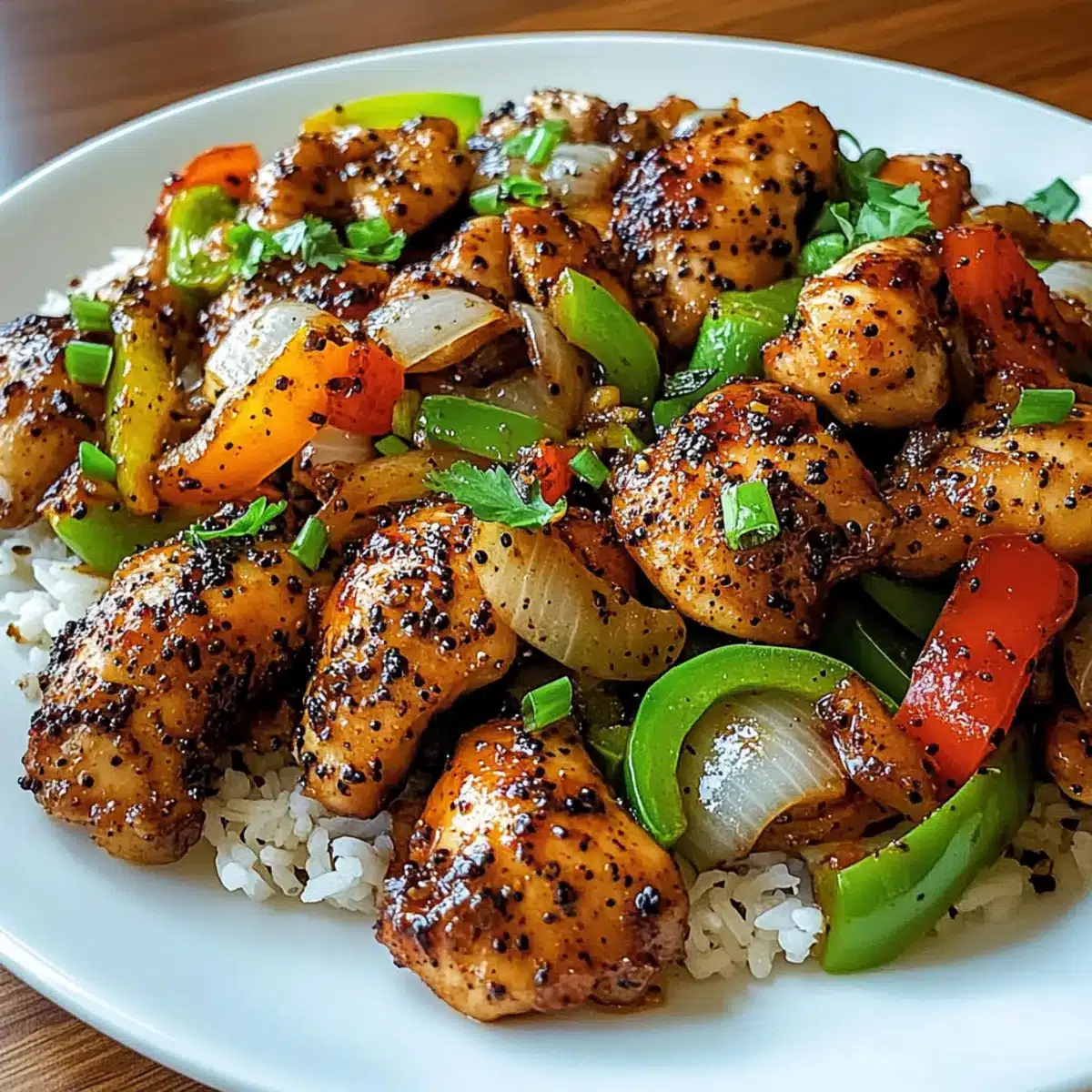 Black Pepper Chicken