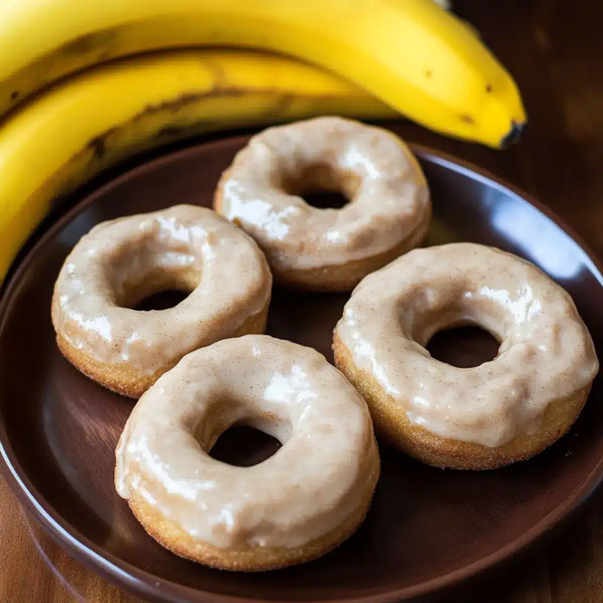 Banana Bread Donuts