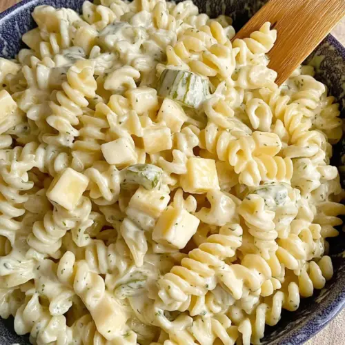 Dill Pickle Pasta Salad