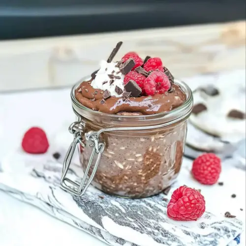 Brownie Batter Overnight Oats