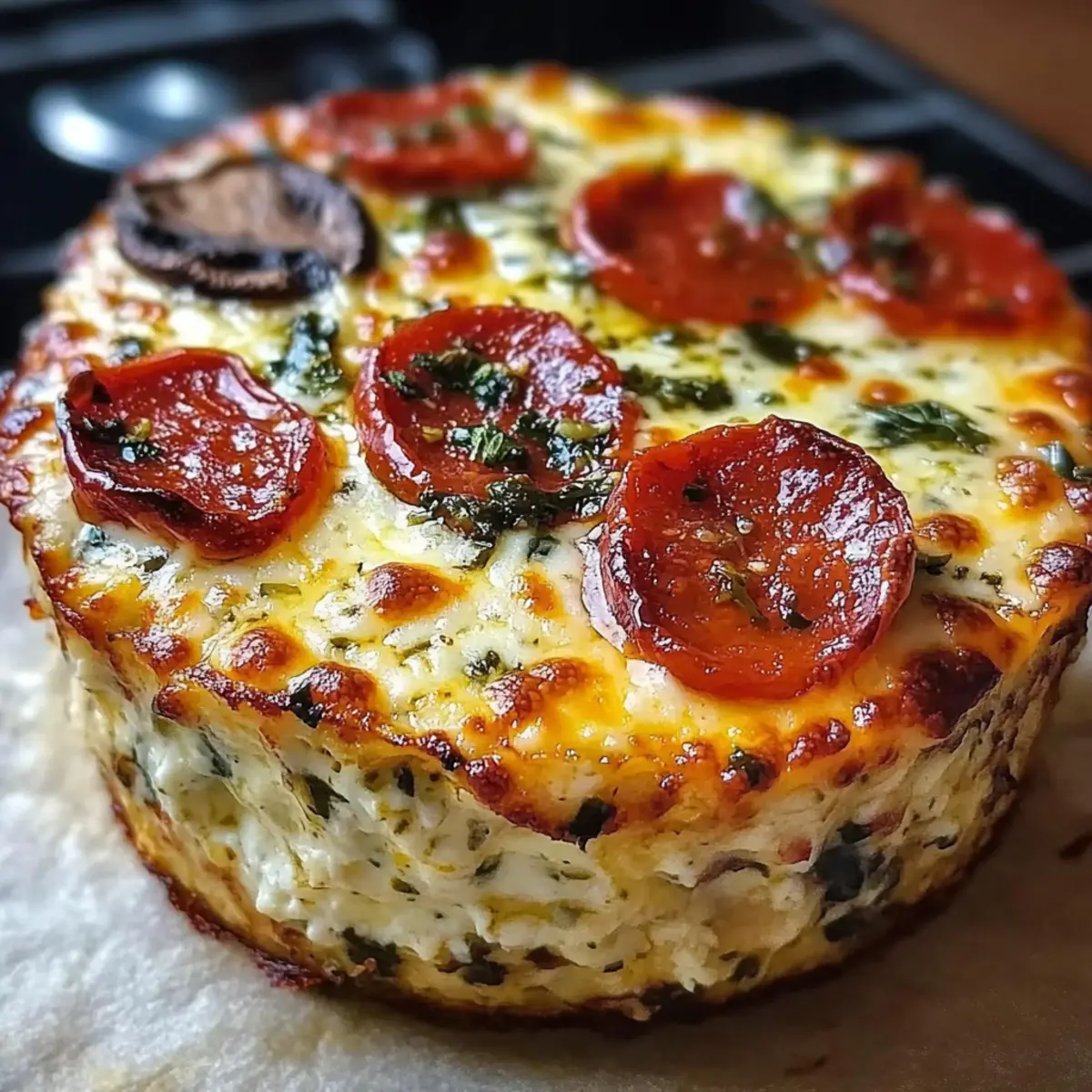 Cottage Cheese Pizza Bowl
