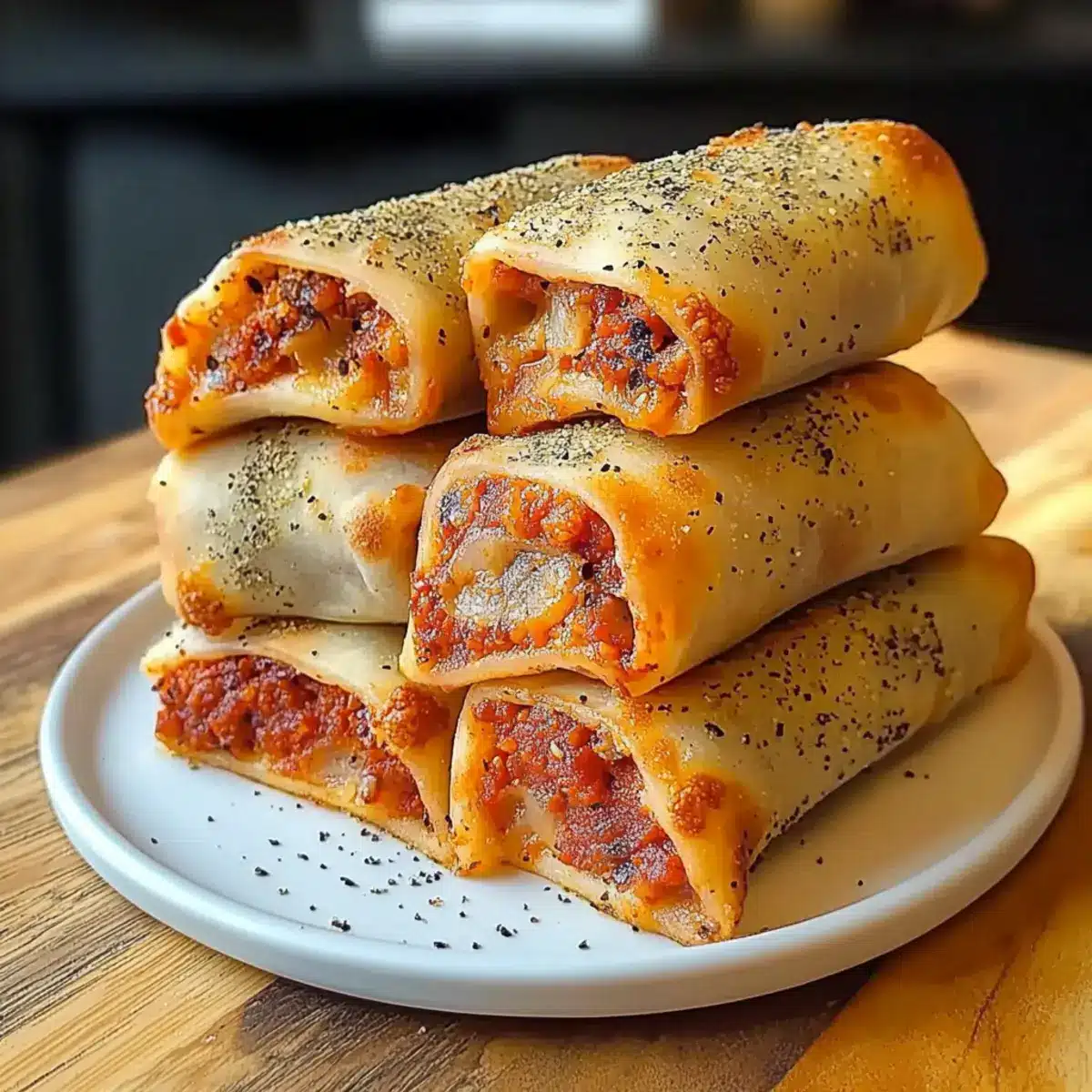 Pepperoni Pizza Rolls