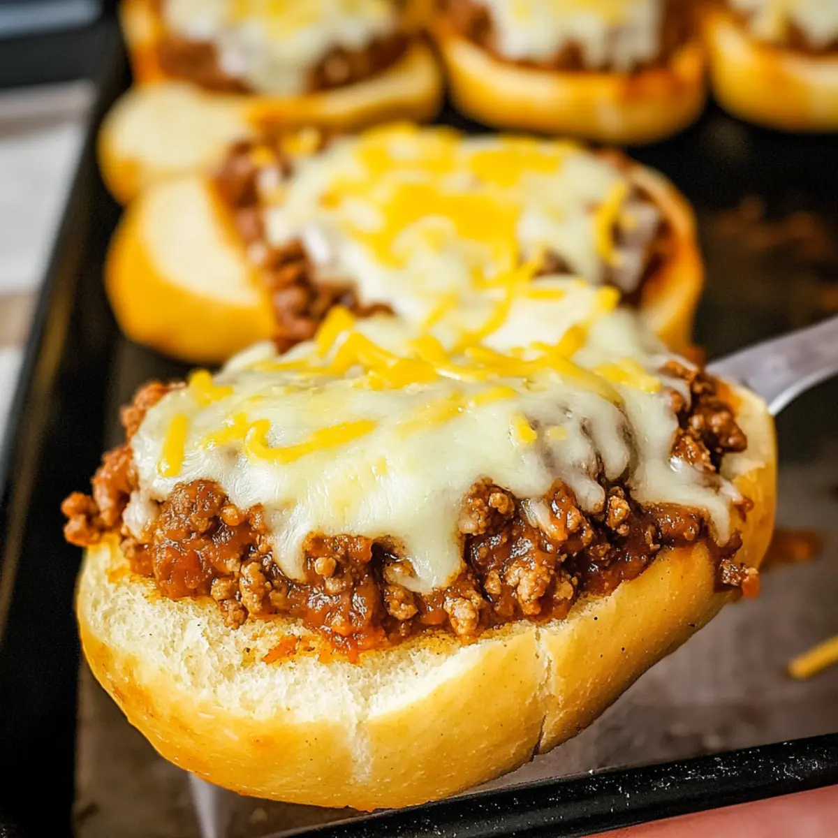 Garlic Bread Sloppy Joes