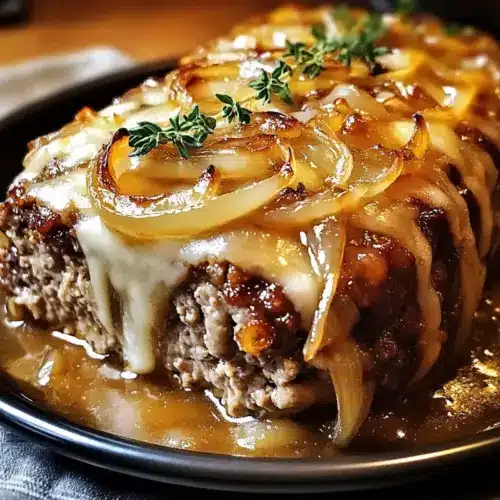 French Onion Meatloaf