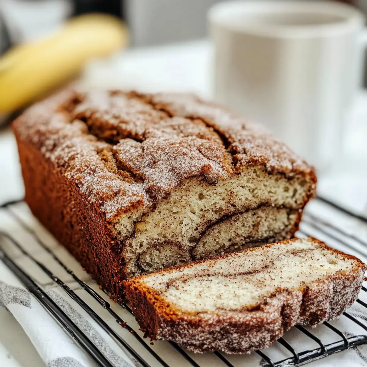 Snickerdoodle Banana Bread