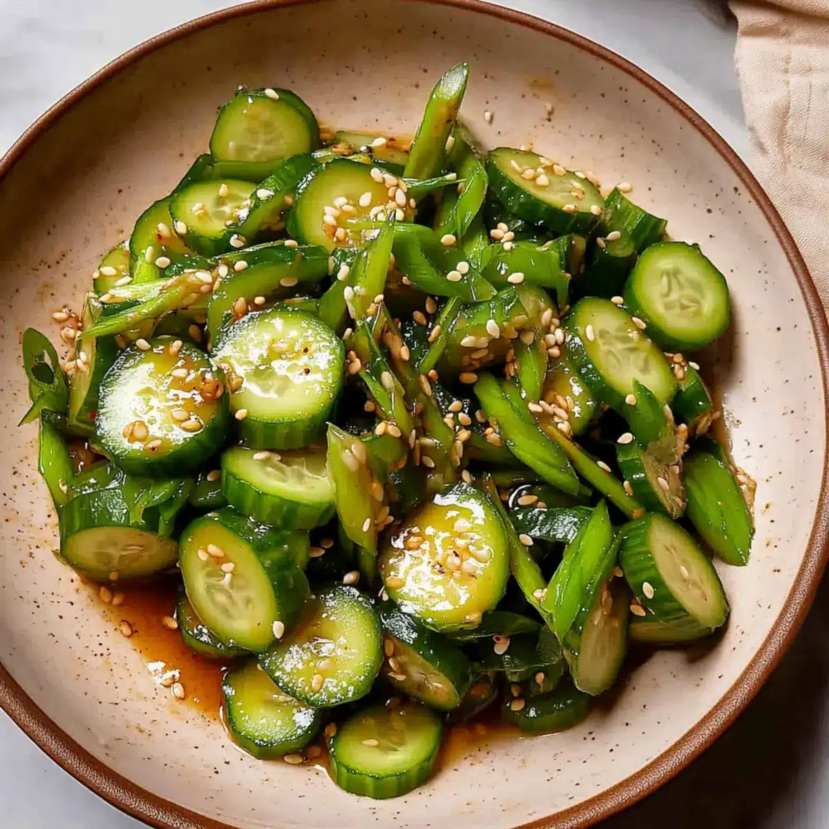 Spicy Cucumber Salad