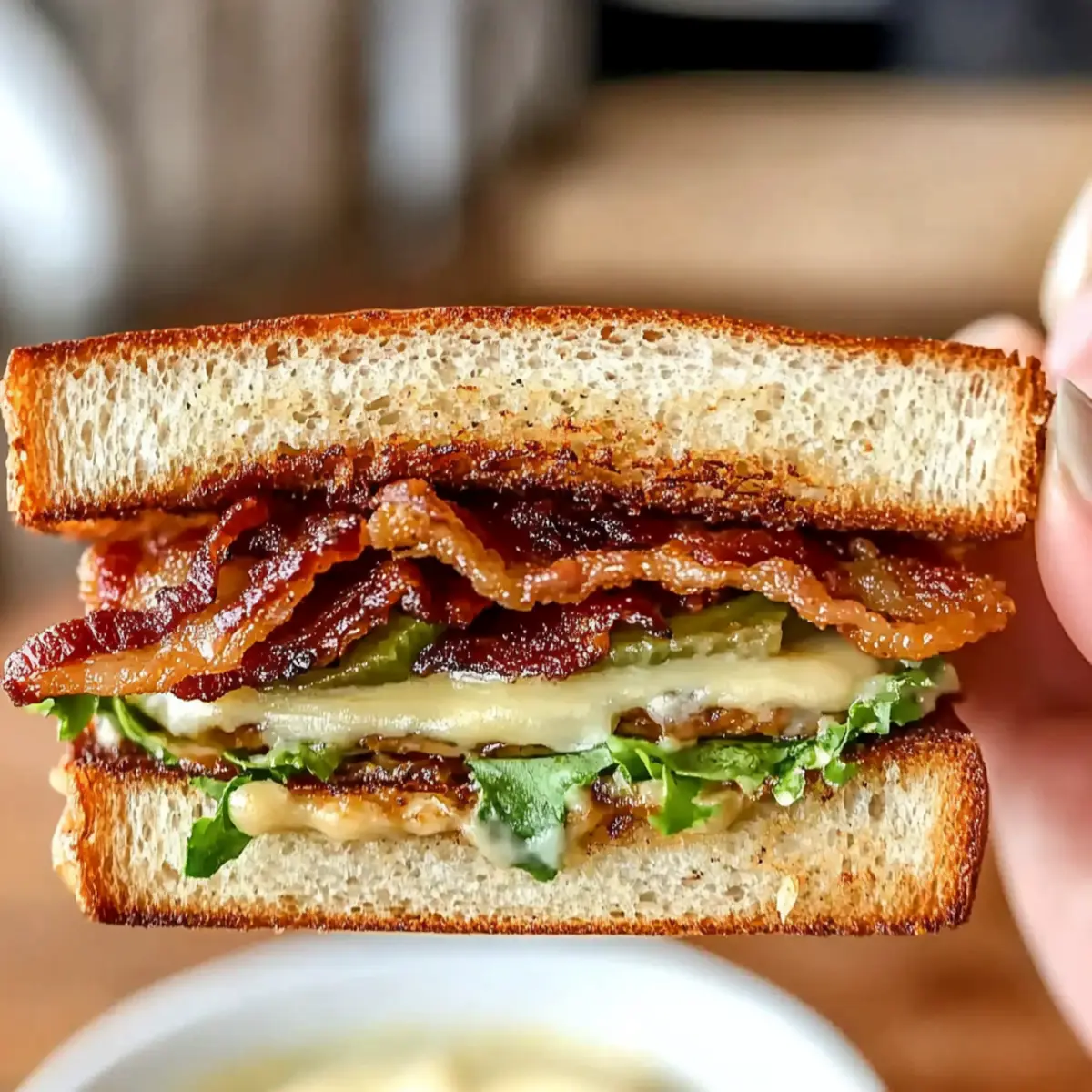 Fried Green Tomato BLT Sandwich