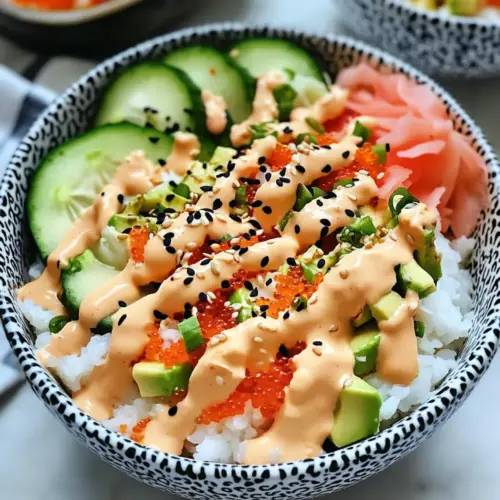Easy California Roll Sushi Bowls