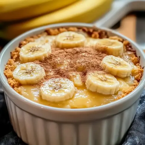 The Best Southern Banana Cobbler Dessert