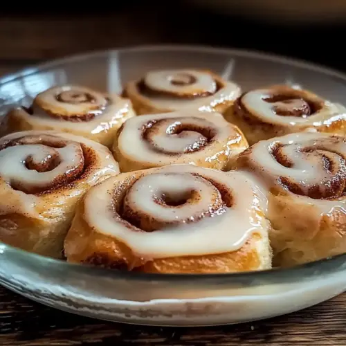 Cinnamon Rolls with Heavy Cream