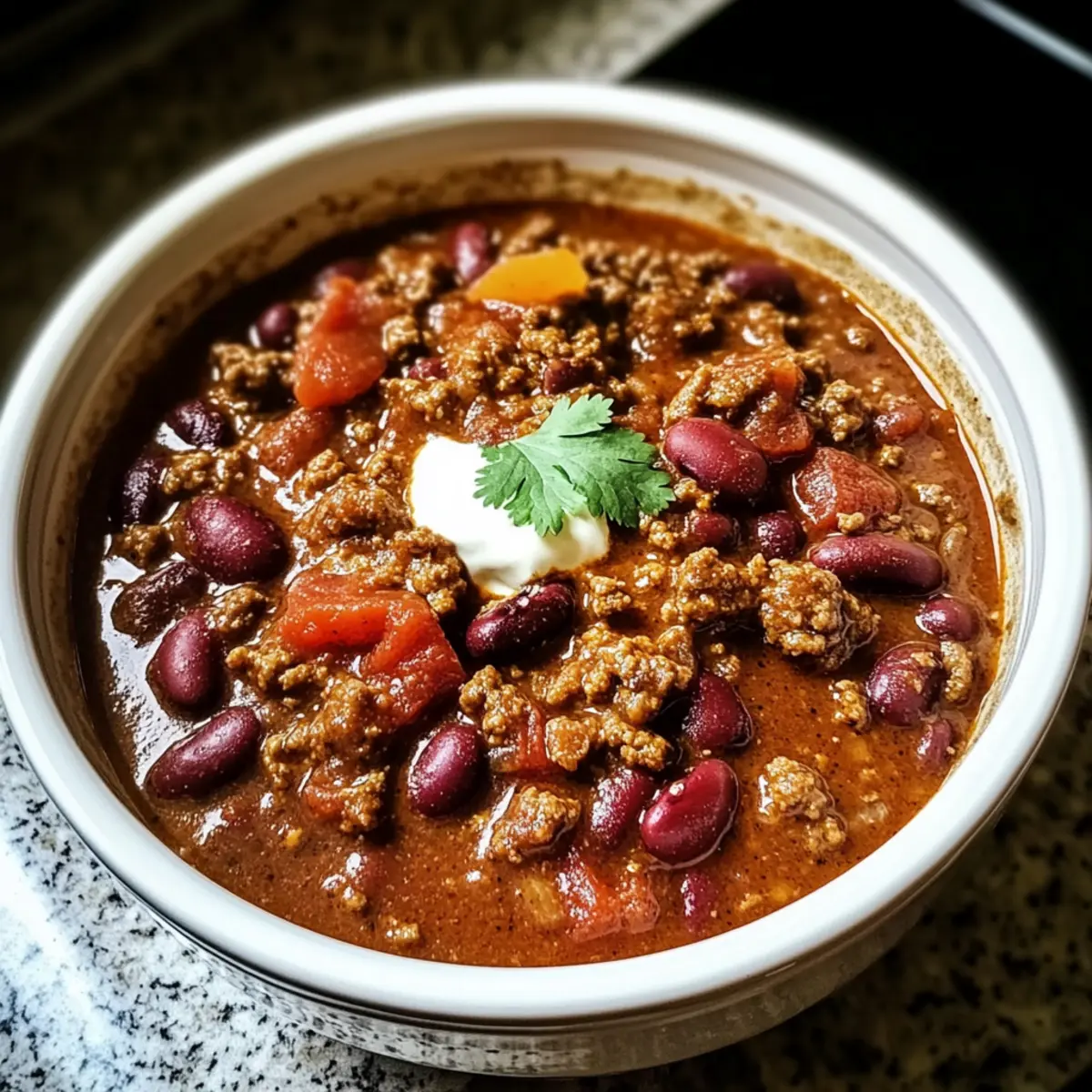 Dump and Go Crockpot Chili