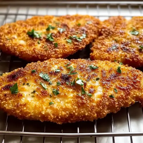 Crispy Italian Breaded Chicken Cutlets