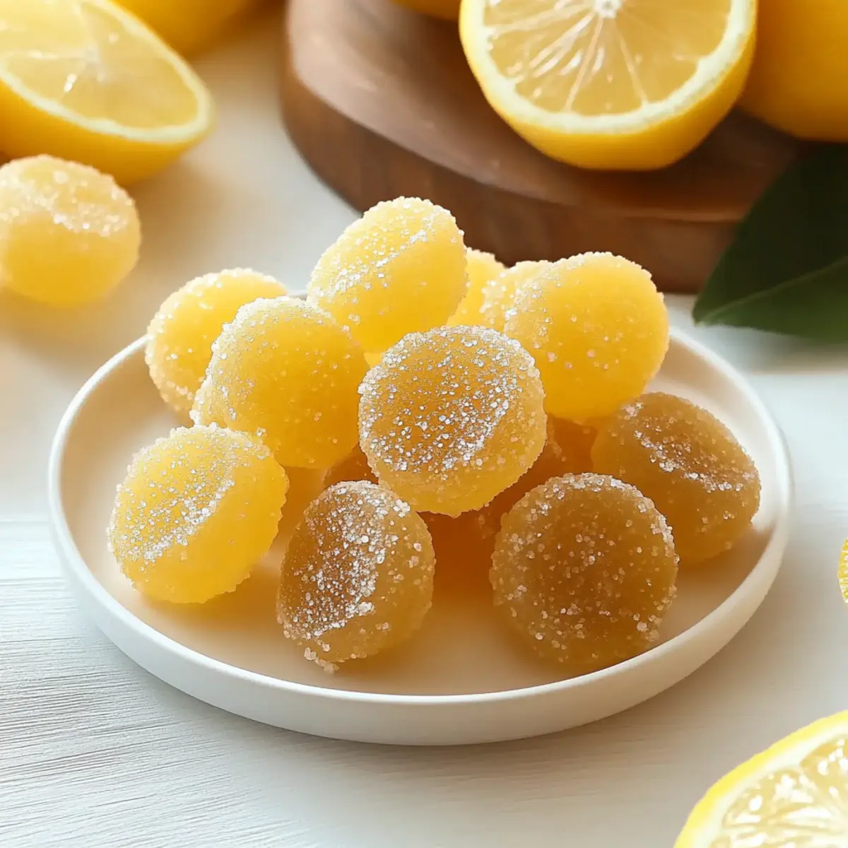 Homemade Lemon Drops