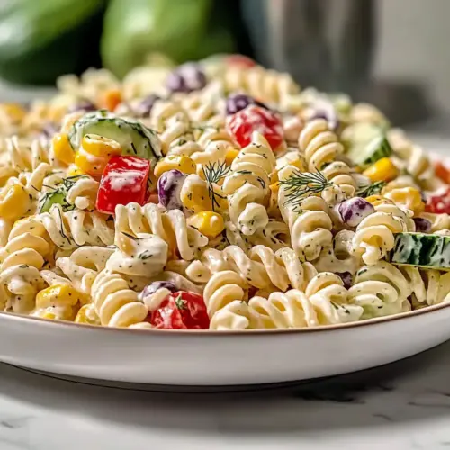 Best High Protein Greek Yogurt Pasta Salad