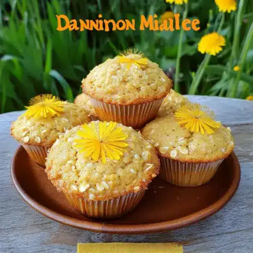 Dandelion Muffins