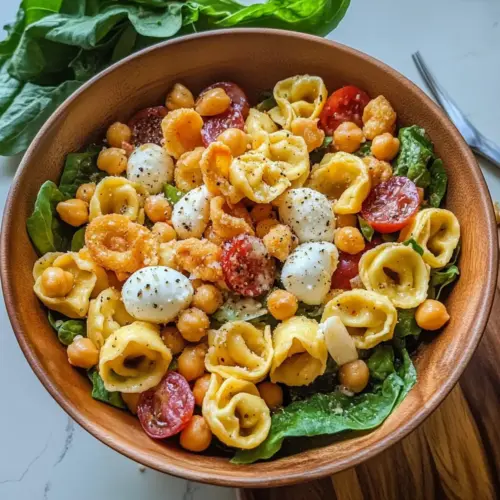 Crispy Tortellini Grinder Salad