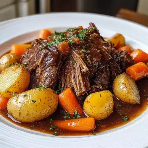 Pot Roast Slow Cooker Fast & Easy