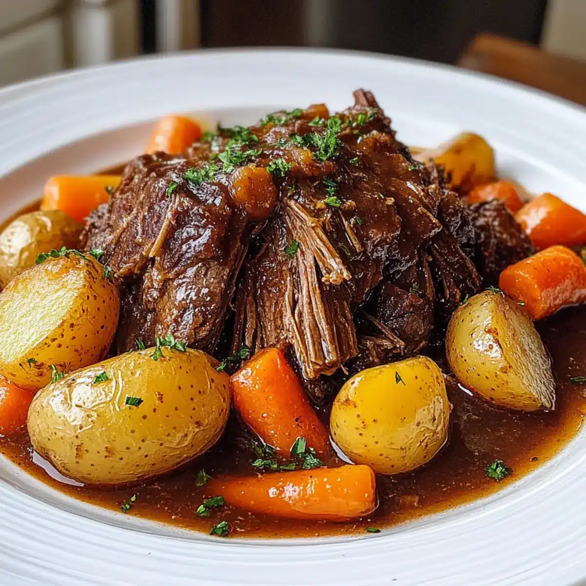 Pot Roast Slow Cooker Fast & Easy