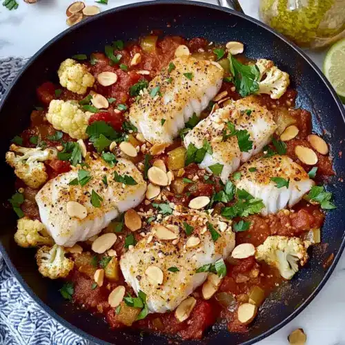 One Pan Mediterranean Cod
