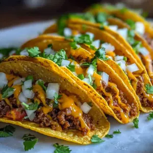 Oven-Baked Cheesy Tacos
