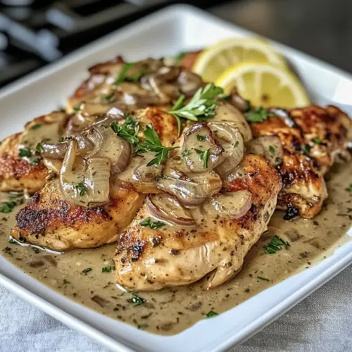 Lemon Shallot Chicken