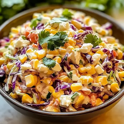 Mexican Street Corn Coleslaw