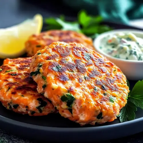 Mediterranean Salmon Patties