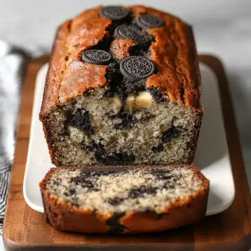 Oreo Banana Bread