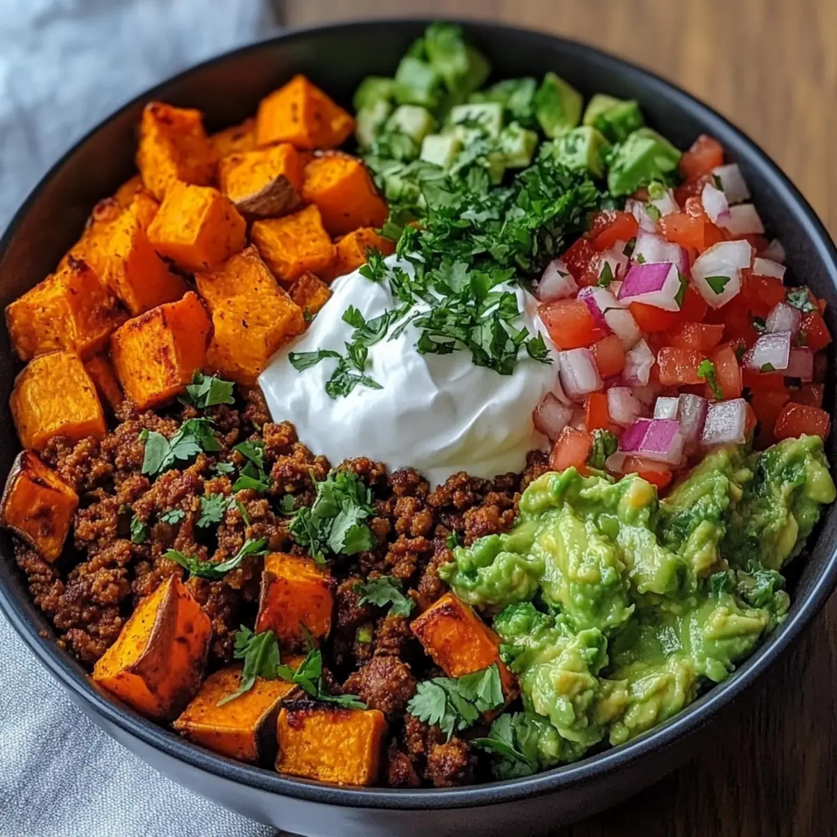 Sweet Potato Taco Bowl