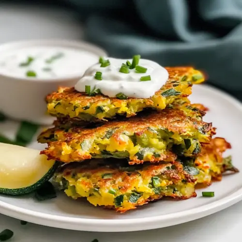 Baked Dandelion & Squash Fritters