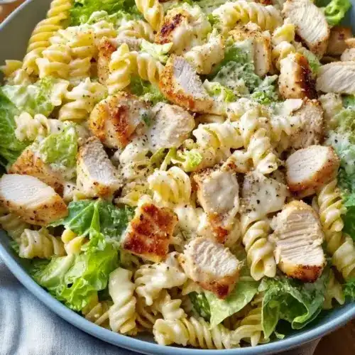 Chicken Caesar Pasta Salad