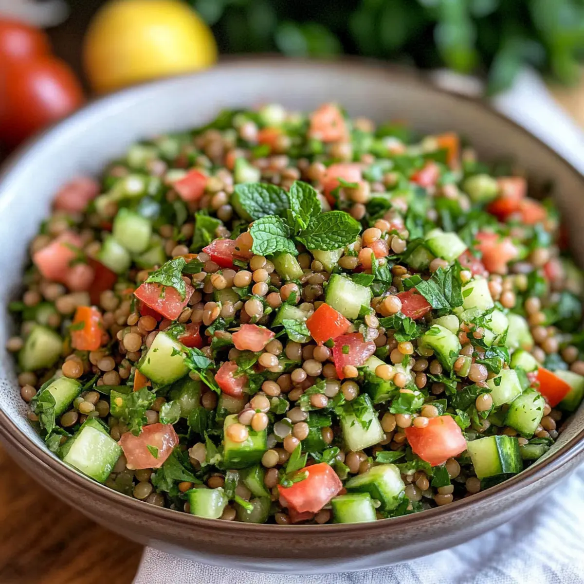 Lentil Tabbouleh