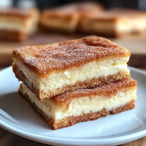 Churro Cheesecake Bars