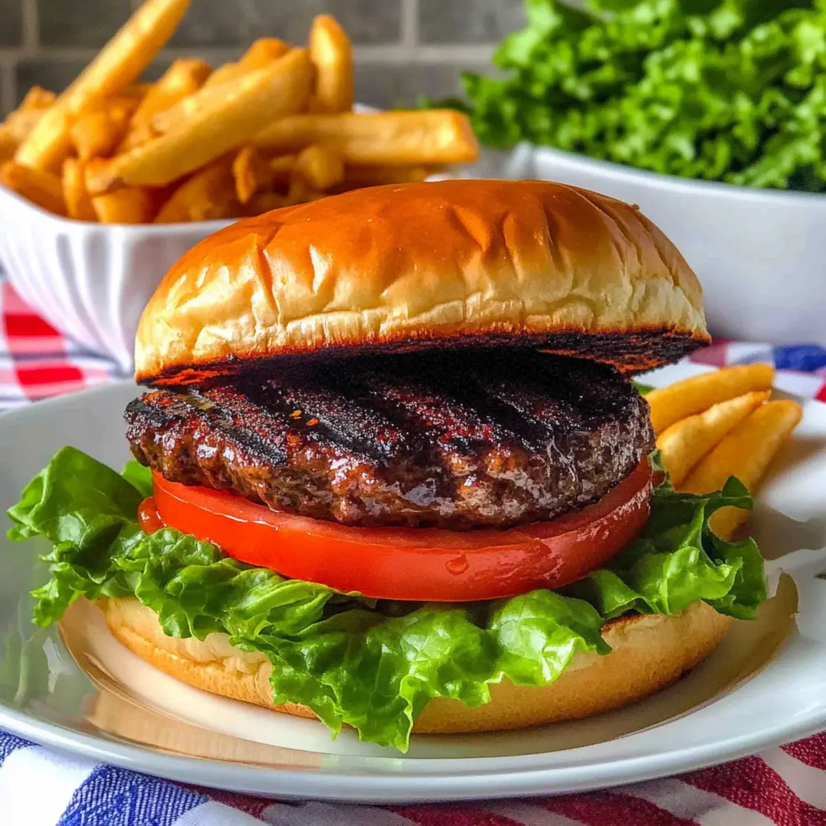 Easy Grilled Cola Burger