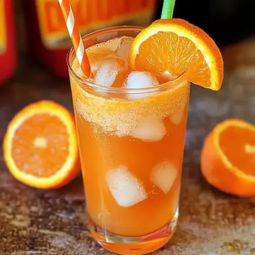 2-Ingredient Orange Creamsicle Drink