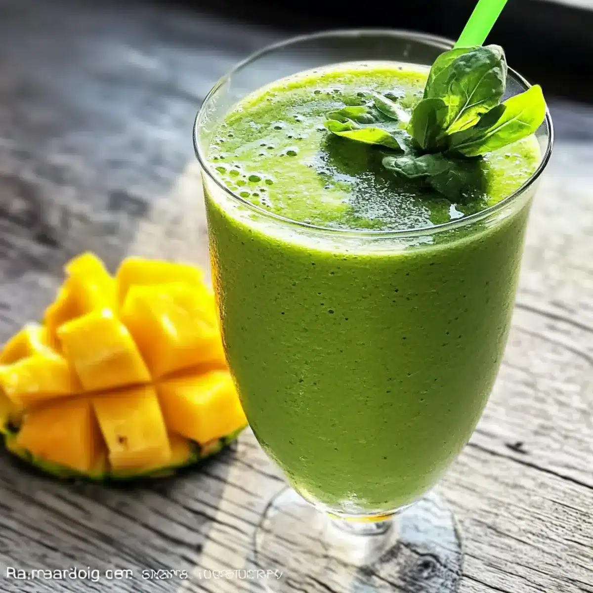 Tropical Greens Smoothie Recipe