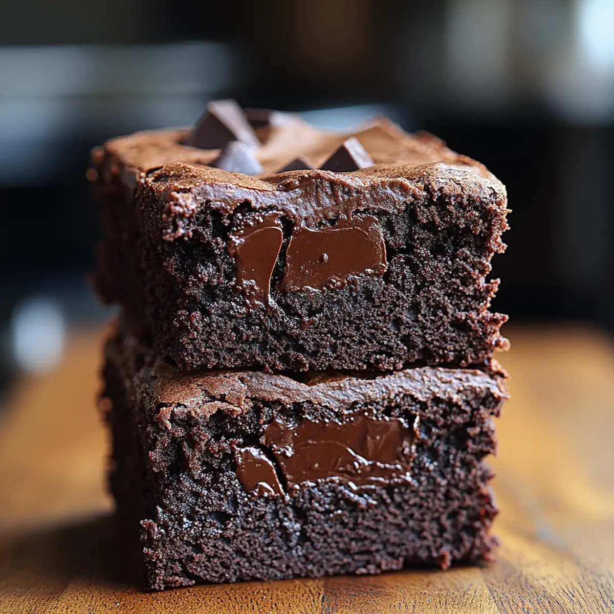 Decadent Double Chocolate Brownies