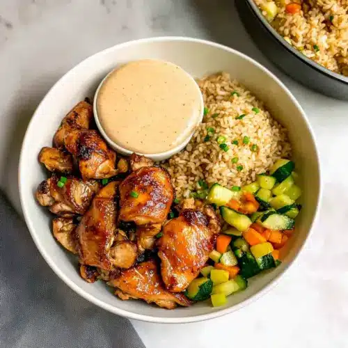 Hibachi Chicken with Fried Rice
