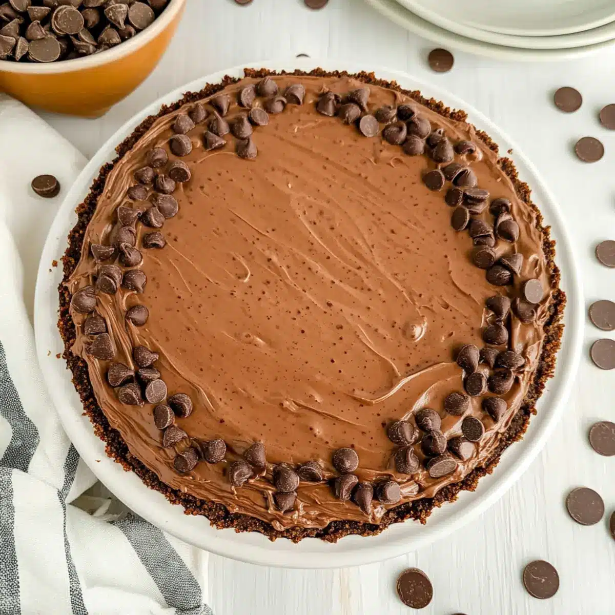 Frozen Chocolate Mudslide Pie