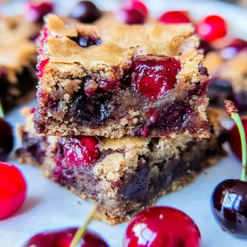 Chocolate Chip Cherry Bars