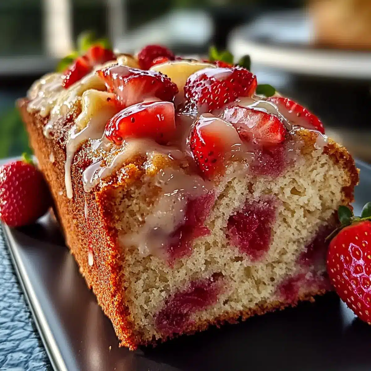 Strawberry Banana Bread