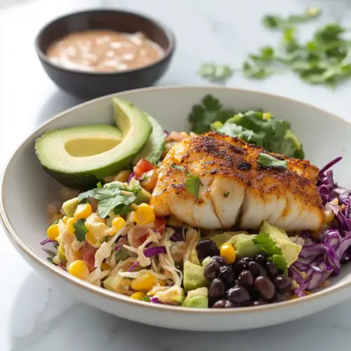 Baja Fish Taco Bowls