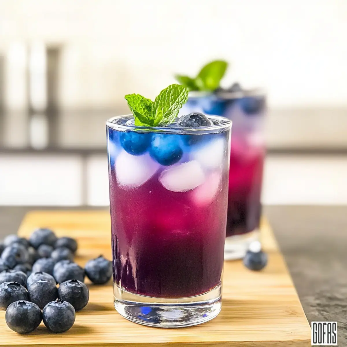 Blueberry Ginger Cooler