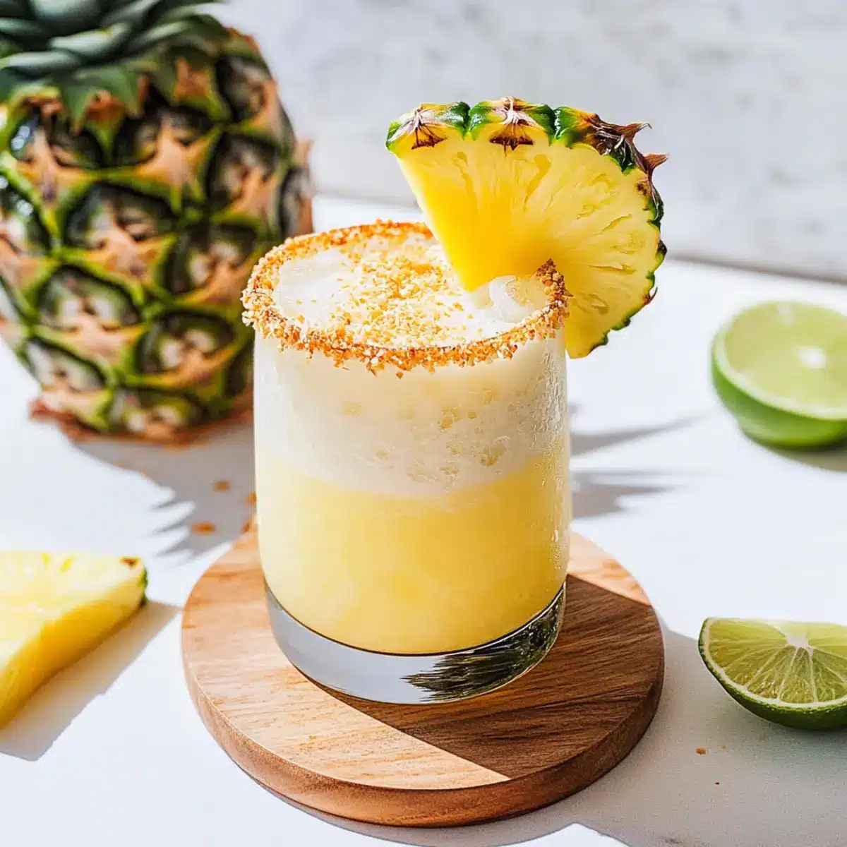 Pineapple Coconut Mockarita