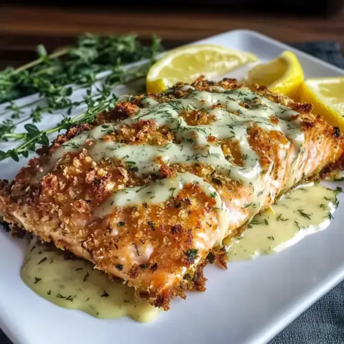 Crispy Herb-Crusted Salmon