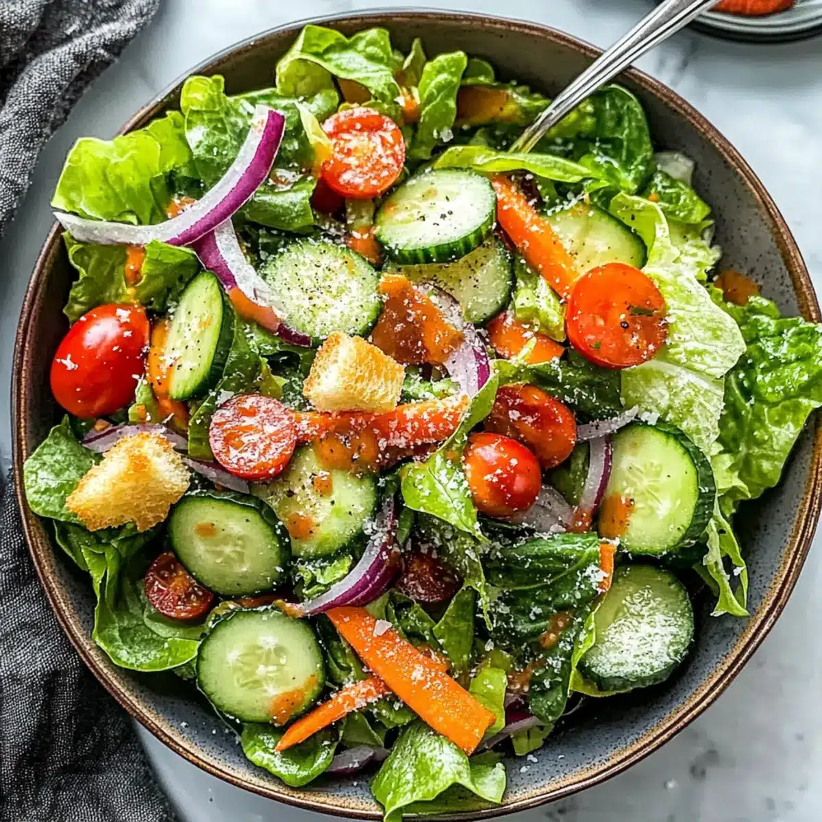 The Best Classic House Salad