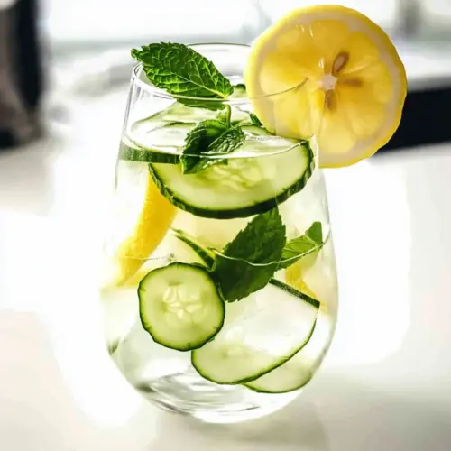 Cucumber Lemon Water